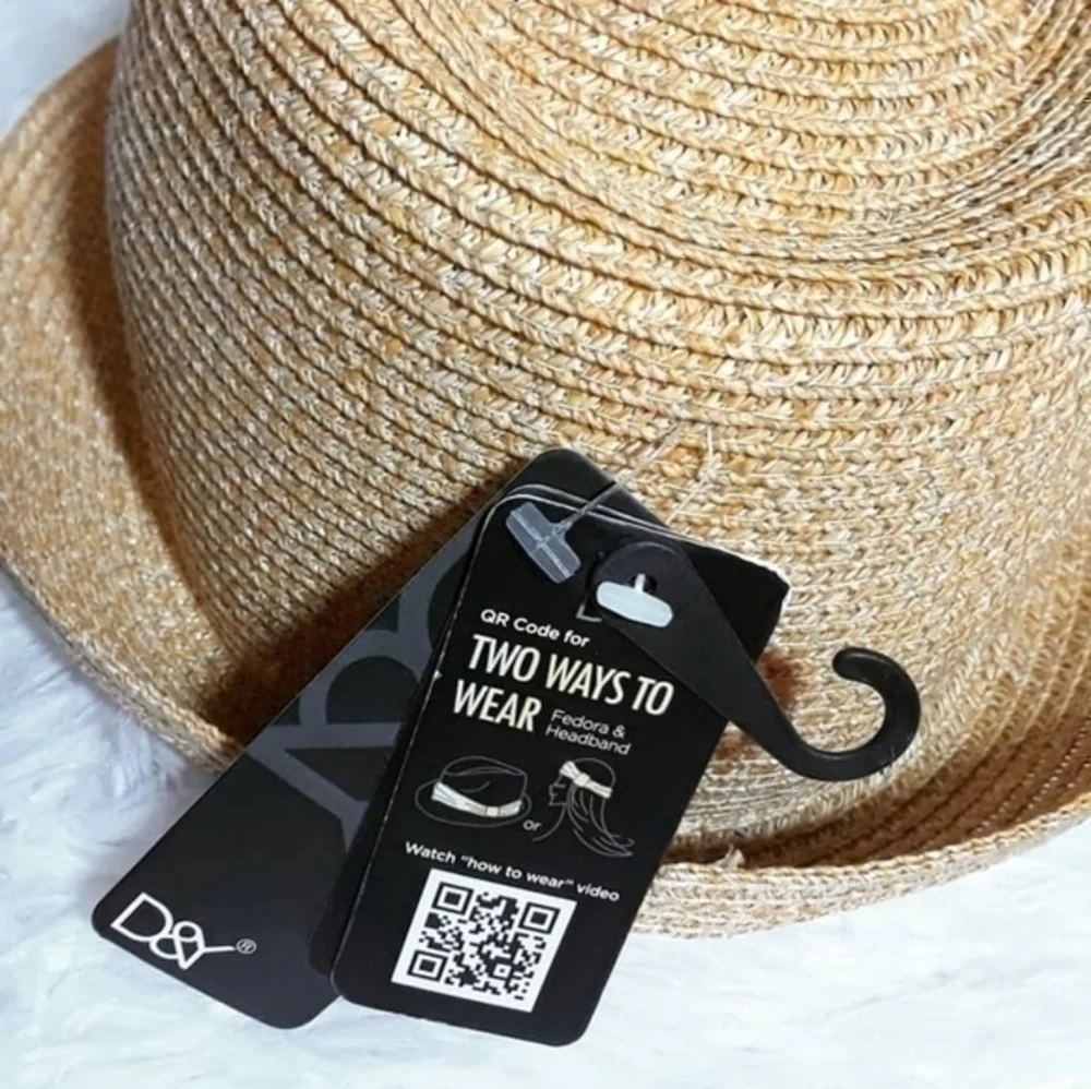 D & Y Summer Straw Hat- OS